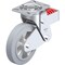 Blickle Swivel Plate Cstr, Solid Rbbr, 8", 1100 lb., Caster Load Rating Range: Heavy-Duty LHF-ALEV 200K-16-SG - alternate 1