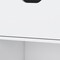 Homeroots 20" White Wood One Drawer Nightstand 553688 - alternate 11