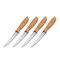 Gibson Home Seward 4 Piece Stainless Steel Steak Knife Cutlery Set with Wood Handles 107195.04 - alternate 5