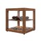 Koolmore 15 In. Artisan Wooden Bakery Display Square Case 1 Cu ft, Dark color KM-BDW-15D - alternate 6