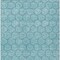 Homeroots 8' X 10' Teal Blue And Navy Blue Geometric Washable Indoor Outdoor Area Rug 613593 - alternate 9