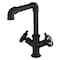 Kingston Brass Two-Handle Single-Hole Kitchen Faucet, Matte Black LS6500CG - alternate 1