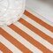 Jonathan Y Bandol Modern Classic Mitre Stripe Terracotta/Ivory 5 ft. x 8 ft. Area Rug MOH211B-5 - alternate 7