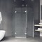 Vigo 40 in. L x 40 in. W x 73 in. H Frameless Hinged Neo-angle Shower Enclosure in Chrome with 3/8 in. VG6063CHCL42 - alternate 5