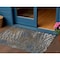 Homeroots 3' X 5' Charcoal Brown And Copper Abstract Washable Indoor Outdoor Area Rug 596782 - alternate 1