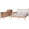 Baxton Studio Laurent Bamboo-Style 4-Piece Bedroom Set, Queen 266-14563-14566-14565-14564-ZORO - alternate 1