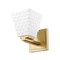 Z-Lite 1 Light Wall Sconce in Modern Gold 7514-1S-MGLD - alternate 5
