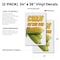 Signmission Corn On The Cob, Vinyl Decals Only 24 Inch x 36 Inch, Vinyl Decal, 2PK DSB-2436-2PACK-Corn On The Cob - alternate 2