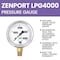 Zenport Glycerin Liquid Filled Pressure Gauge, 4000 PSI LPG4000 - alternate 4