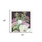 Homeroots Set Of Two Lilac and Wild Plum Bouquet White Framed Print Wall Art, 2PK 407988 - alternate 4