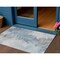 Homeroots 3' X 5' Sky Blue Gray And Ivory Abstract Washable Indoor Outdoor Area Rug 617419 - alternate 1