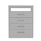 Homeroots Two Piece White Bedroom Set 530264 - alternate 12