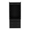 Homeroots 71" Black Two Door Three Drawer Combo Dresser 552275 - alternate 1