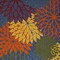 Homeroots 5' X 7' Blue Yellow and Green Indoor Outdoor Area Rug 527605 - alternate 8