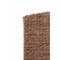 Homeroots Brown Natural and Rustic Woven Banana Leaf Curved King Size Headboard 474689 - alternate 2