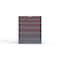 Strong Hold 5 drawer cabinet - (1x 3ft, 1x 4ft, 1x 5ft, 1x 6ft, 1x 7ft) - Red accents - Keyed Different S3036-PPDAS-0503DS - alternate 1