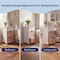 Happimess Malibu 26"H Rustic Handcrafted Water Hyacinth and Acacia Wood Accent Storage Nightstand w/Drawer an SHF2007W - alternate 8