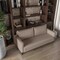 Leisuremod Inno Modern Vegan Leather 3-Seater Sofa, Metal Legs IS73TP - alternate 6