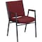 Flash Furniture Fabric Stack Armchair, Burgundy XU-60154-BY-GG - alternate 1