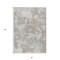 Homeroots 5' X 8' Taupe And Brown Abstract Washable Indoor Outdoor Area Rug 609583 - alternate 5