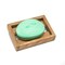 Homeroots Traditional Solid Teak Vanity Soap Dish 475838 - alternate 1