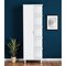Homeroots 63in White Wood Single Door Pantry Or Storage Closet 552294 - alternate 4
