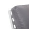 Leisuremod Walbrooke Outdoor Patio White Aluminum Armchairs With Cushions, Grey, 2PK WW-31-27GR2 - alternate 4