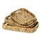 Homeroots Set of Three Natural Water Hyacinth Rectangular Basket Trays 571502 - alternate 15