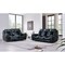 Homeroots 79" Black Power Reclining Loveseat With Storage 561556 - alternate 8