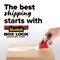 Scotch Packing Tape & Dispenser Combo Pack, 3.1 mil Thick, 1.9 in W x 54.6 yd L, 3 in Core Dia., Clear 3950-RD-12GC - alternate 7