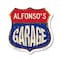 Signmission Alfonso's Garage, 18 Inch X 18 Inch, Plastic Sign SHI-P-18-383-ALFONSO - alternate 1