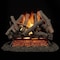 Bluegrass Living Vented Natural Gas or Propane Fireplace Log Set With Remote Control Kit, 24" Rustic Oak, 55,000 BTU BVL24-3-RO - alternate 1