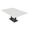 Skutchi Designs Rectangle Conference Table With Power Unit, 48 in W, 72 in L, White HAR-REC-48X72-DOU.BK-WA7976-NA - alternate 1