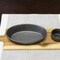 Gibson Elite Gracious Dining 3-Piece Reactive Fine Ceramic Bowl Set With Acacia Wood Tray in Gray 116922.03 - alternate 4
