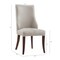 Manhattan Comfort 6-Piece Connie Dining Chair and Arm Chair in Light Grey 6-DC095-LG - alternate 4