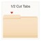 Pendaflex Manila File Folders, 1/2-Cut Tabs: Assorted, Legal Size, 0.75" Expansion, Manila, 100PK 1007052 - alternate 6