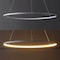 Jonathan Y Brice 35" Modern Contemporary Metal Round Dimmable Integrated LED Pendant, Gray JYL7220E - alternate 11