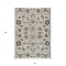 Homeroots 5' X 8' Ivory Beige And Taupe Oriental Washable Indoor Outdoor Area Rug 582087 - alternate 8