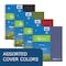 Roaring Spring Subject 1 Pkt Wirebound Notebooks, 11"x9", 160 sht, Asstd Covers, College Ruled w/Margin, PK12 13367cs - alternate 5