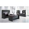 Hirsh Desk Pedestal, 30 in D X 29 1/2 in H, 66 in W X Steel, Charcoal/Mahogany 20544 - alternate 6