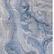 Homeroots 9' X 12' Denim Blue And Ivory Abstract Washable Indoor Outdoor Area Rug 617600 - alternate 6