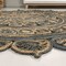 Jonathan Y Flora Medallion Contemporary Bohemian Round Jute Blue/Natural 6 ft Round Area Rug RNF118A-6R - alternate 4