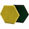 Scotch-Brite Dual Purpose Scour Pad, 5" x 5", Gray/Yellow, PK15 96HEX - alternate 1