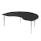 Correll Kidney HPL Activity Table, 72 in W, 36 in L, 19 in to 29 in H, Particleboard, Black Granite A3672-KID-07-14-09 - alternate 1
