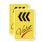 Signmission Valet Left Arrow 3, 18'' X 24'' 2 Signs, Heavy Gauge Aluminum, 2PK A-1824-2PACK-22772 - alternate 1