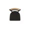 Holland Bar Stool Co Eleanor 30in Swivel Bar Stool with Pewter Finish, Medium Back and Canter Espresso Seat 880 - alternate 6