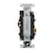 Leviton Receptacle Outlet, 20A, Black, 125V 5362-IGE - alternate 3