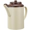 Service Ideas Plastic Teapot No Tether, Double Wall, 16 Ounce, Stoneware Brown TS612ST/BR - alternate 1