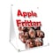 Signmission Apple Fritters, 36 Inch x 24 Inch A-frame Yard Sign, Plastic Sign SBC-2436-Apple Fritters - alternate 1