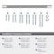 Amerock Esquire 12 inch 305mm Center-to-Center Polished Nickel/Stainless Steel Appliance Pull BP54040PNSS - alternate 3